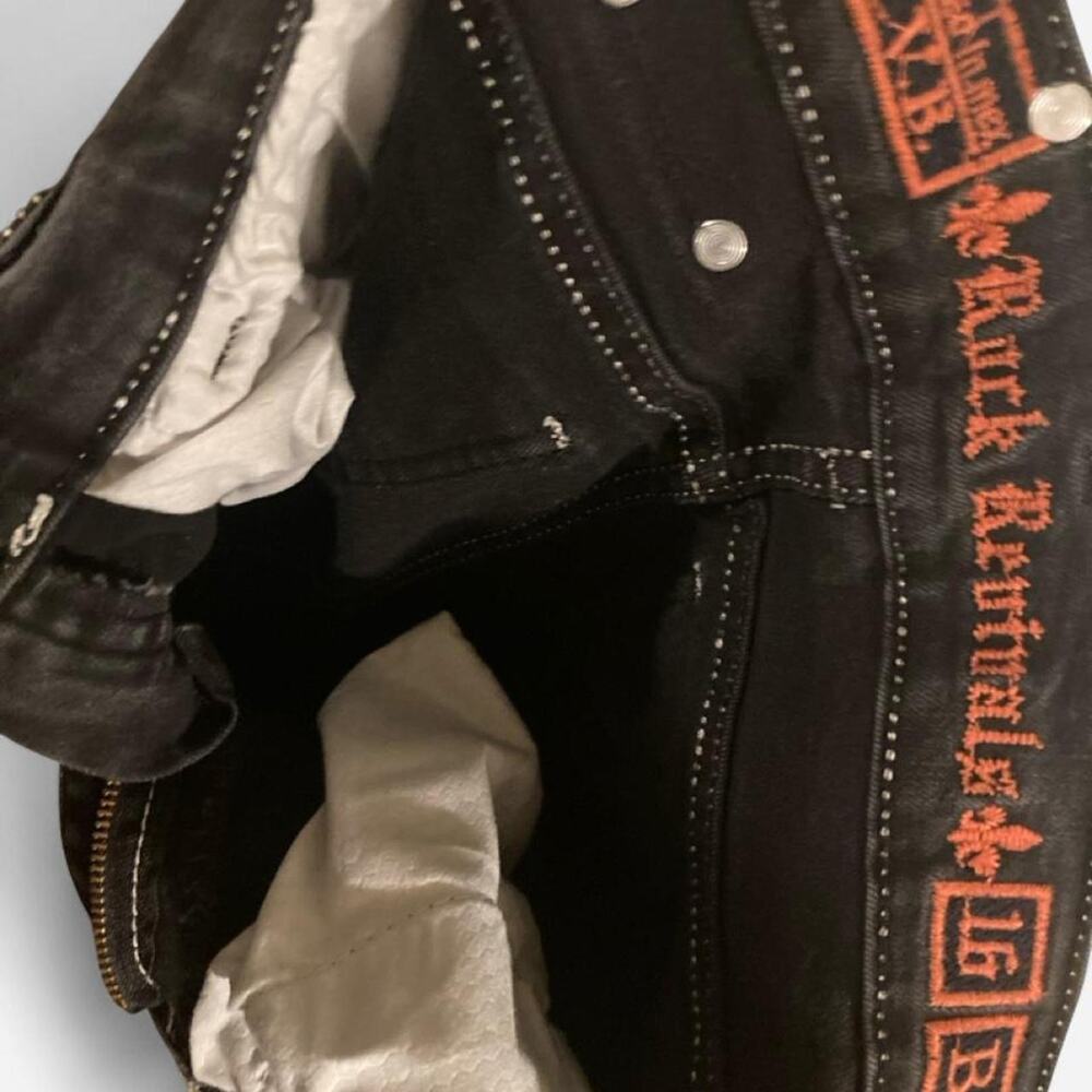 Rock revival black jeans with - Picture 6 of 6